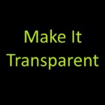 Transparency Maker